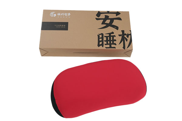 Flexible Tube Neck Protection Sleeping Pillow (Standard Version) Chaoyang Red